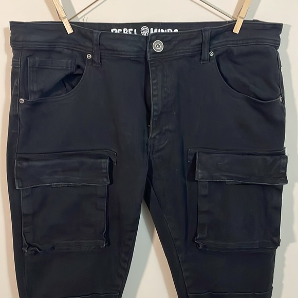Rebel Minds jeans(black) - Picture 3 of 11